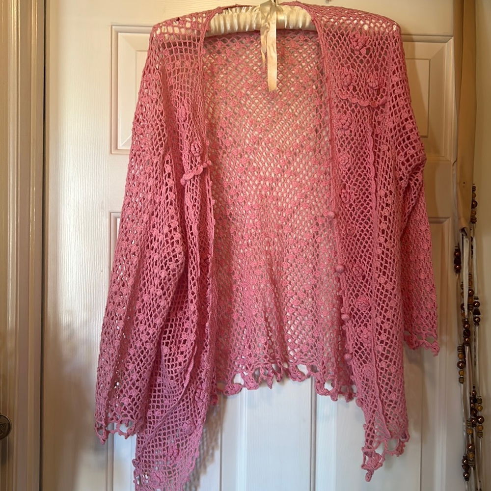 Crochet sweater